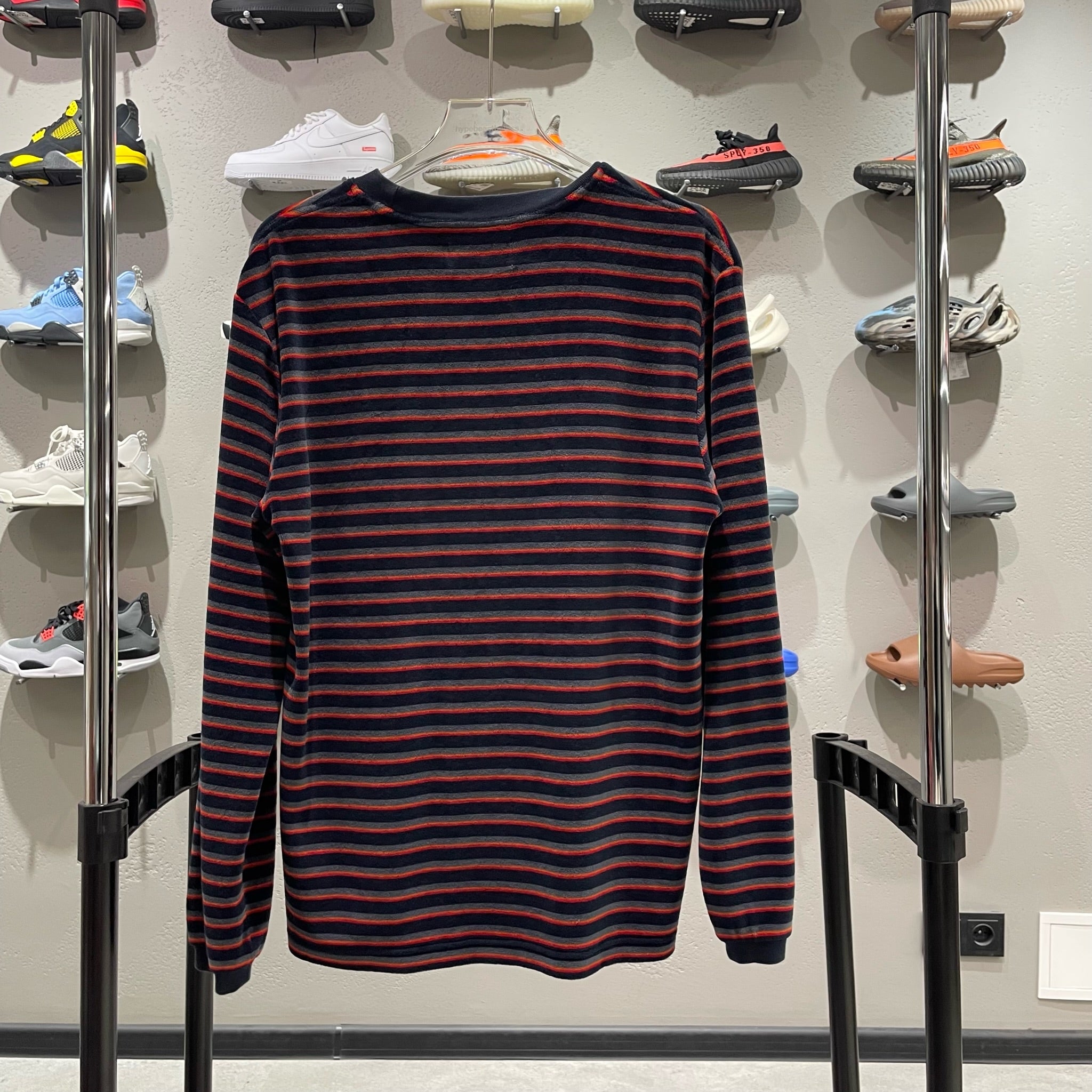 Used palace striped longsleeve