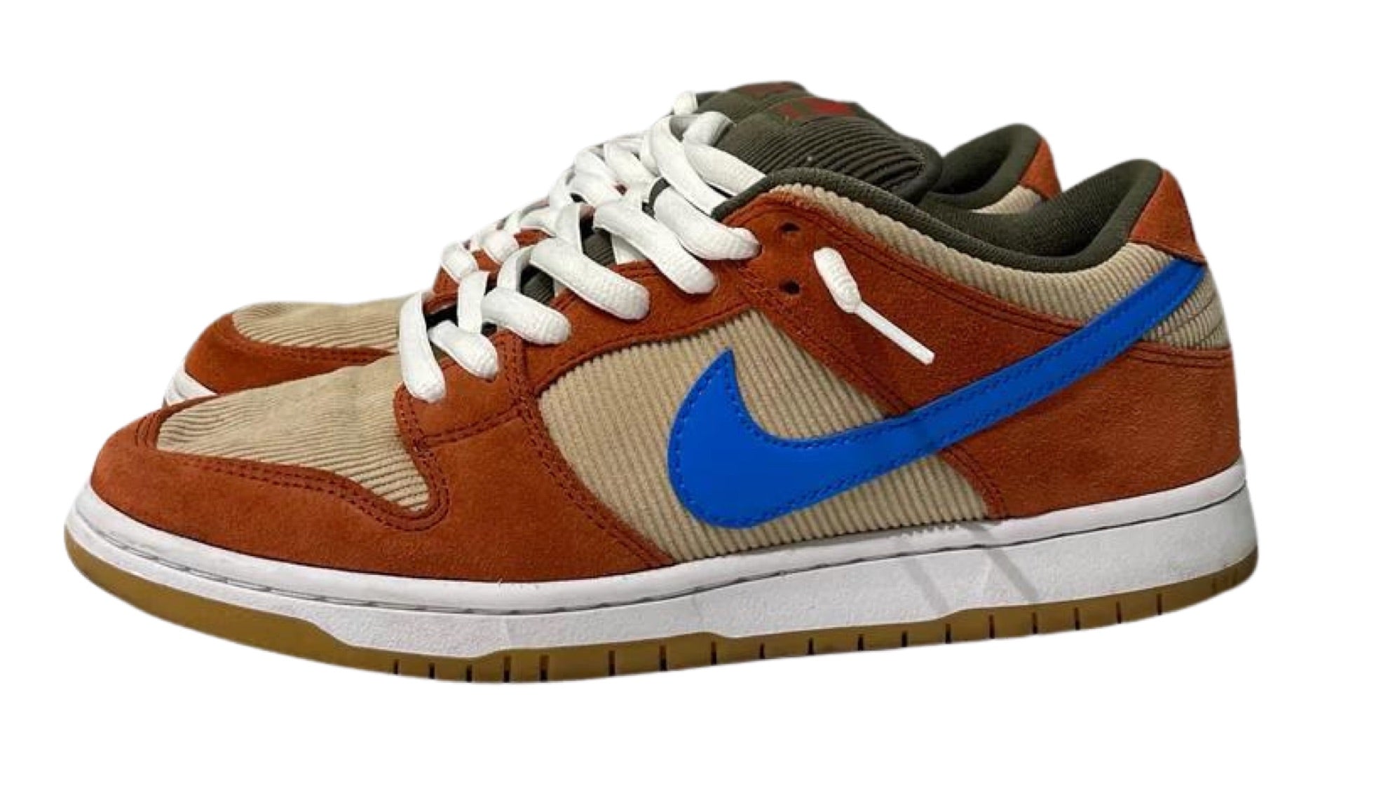 Used SB Dunk Low Corduroy