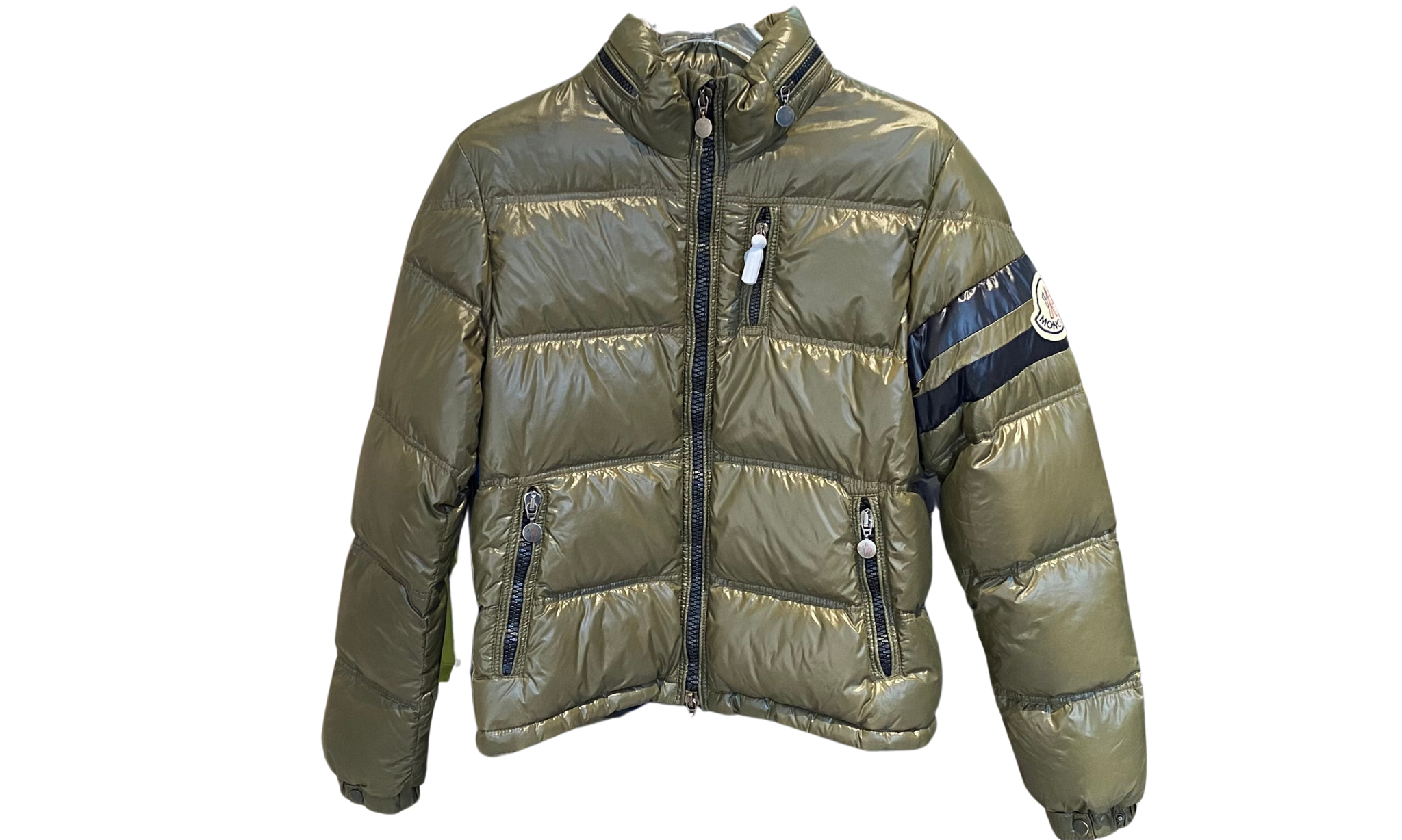 Moncler Used Moncler Eric Jacket Dark Green - 129251125