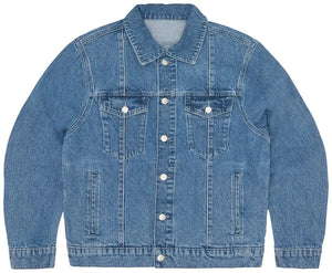 Corteiz C-Star Denim Trucker Jacket Blue - 7892 1SS230306CDTJ BLUE
