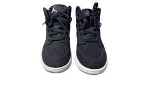 Nike Used Jordan 1 Mid Multi-Color Swoosh Black - test