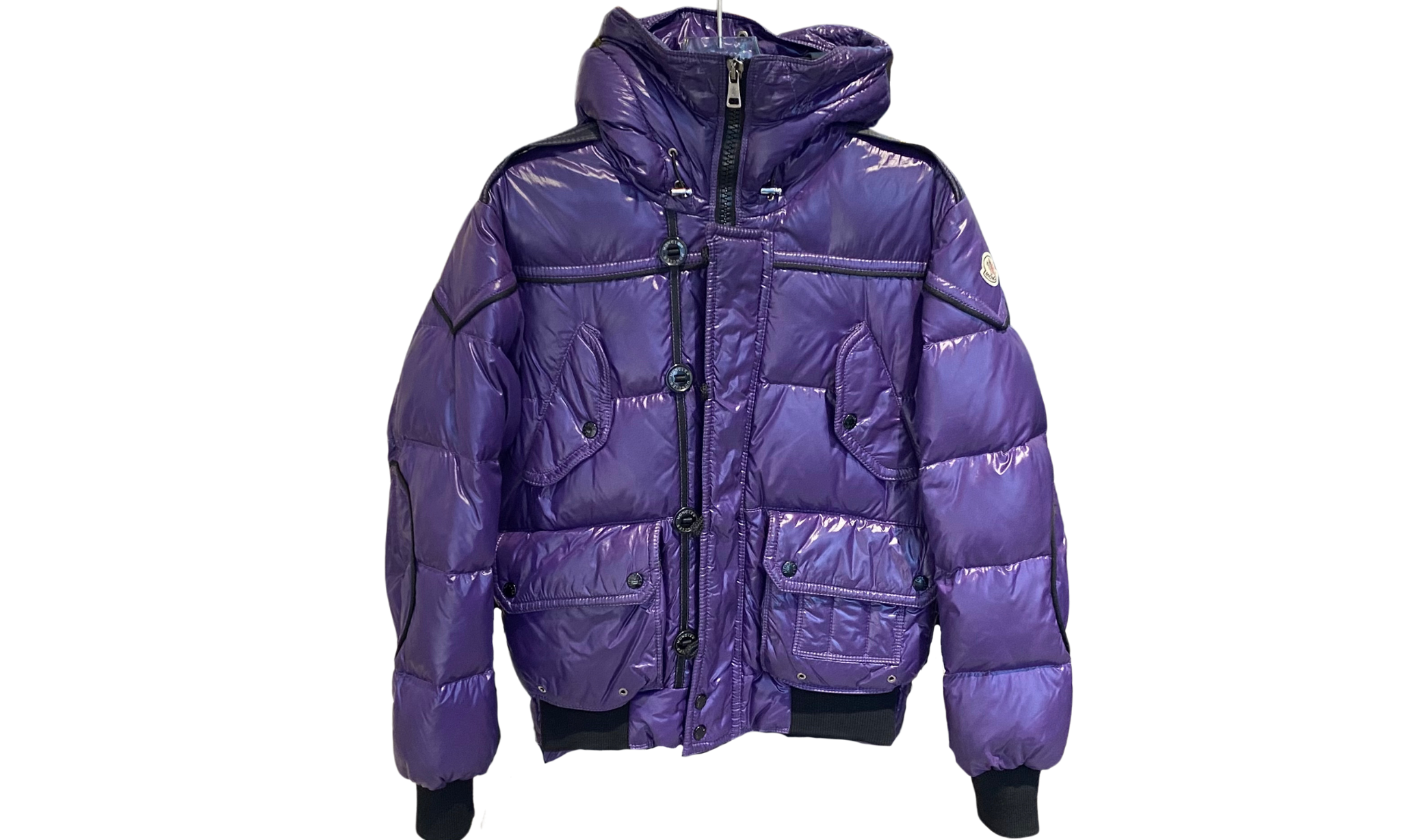 Moncler Used Moncler Casimir Jacket Purple - 129251125