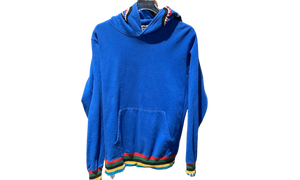 Bape Used Bape Blue Shark hoodie - 119251808