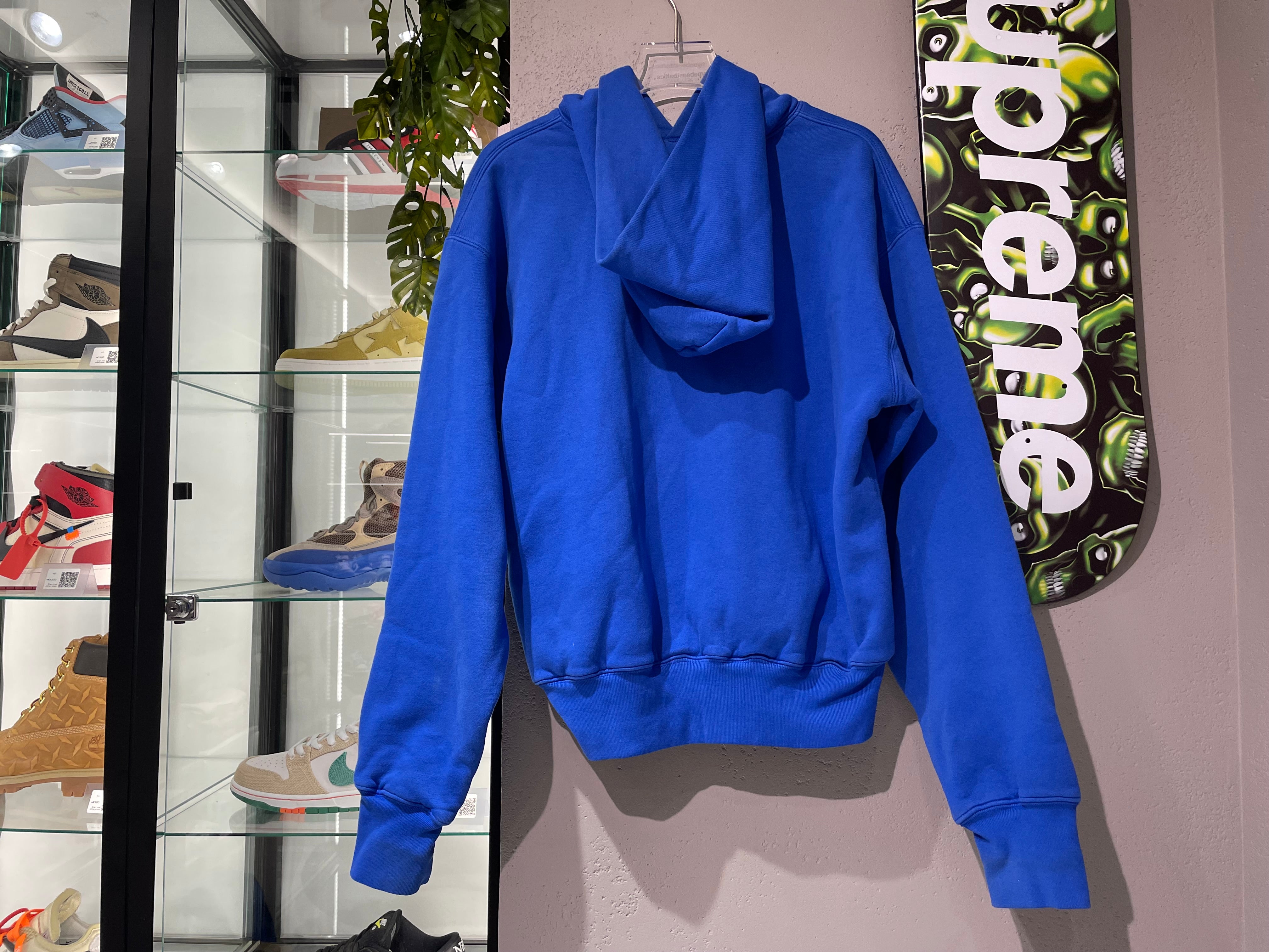 Used yeezy gap perfect hoodie blue