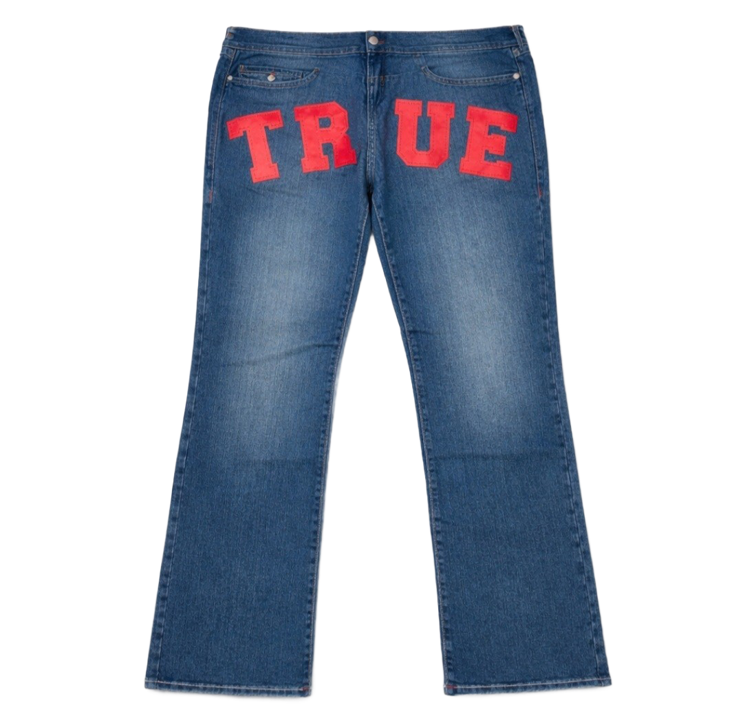 True Religion Billy SN Flap Relaxed Bootcut Denim