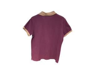 Used Moncler Polo Shirt Purple