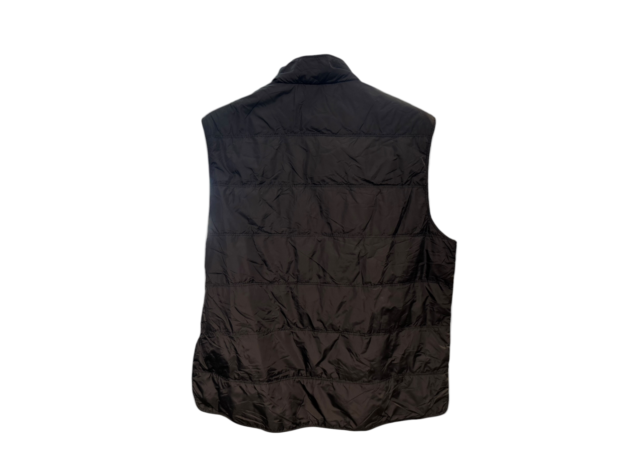 Used Moncler Elberton Quilted Down Gilet Black