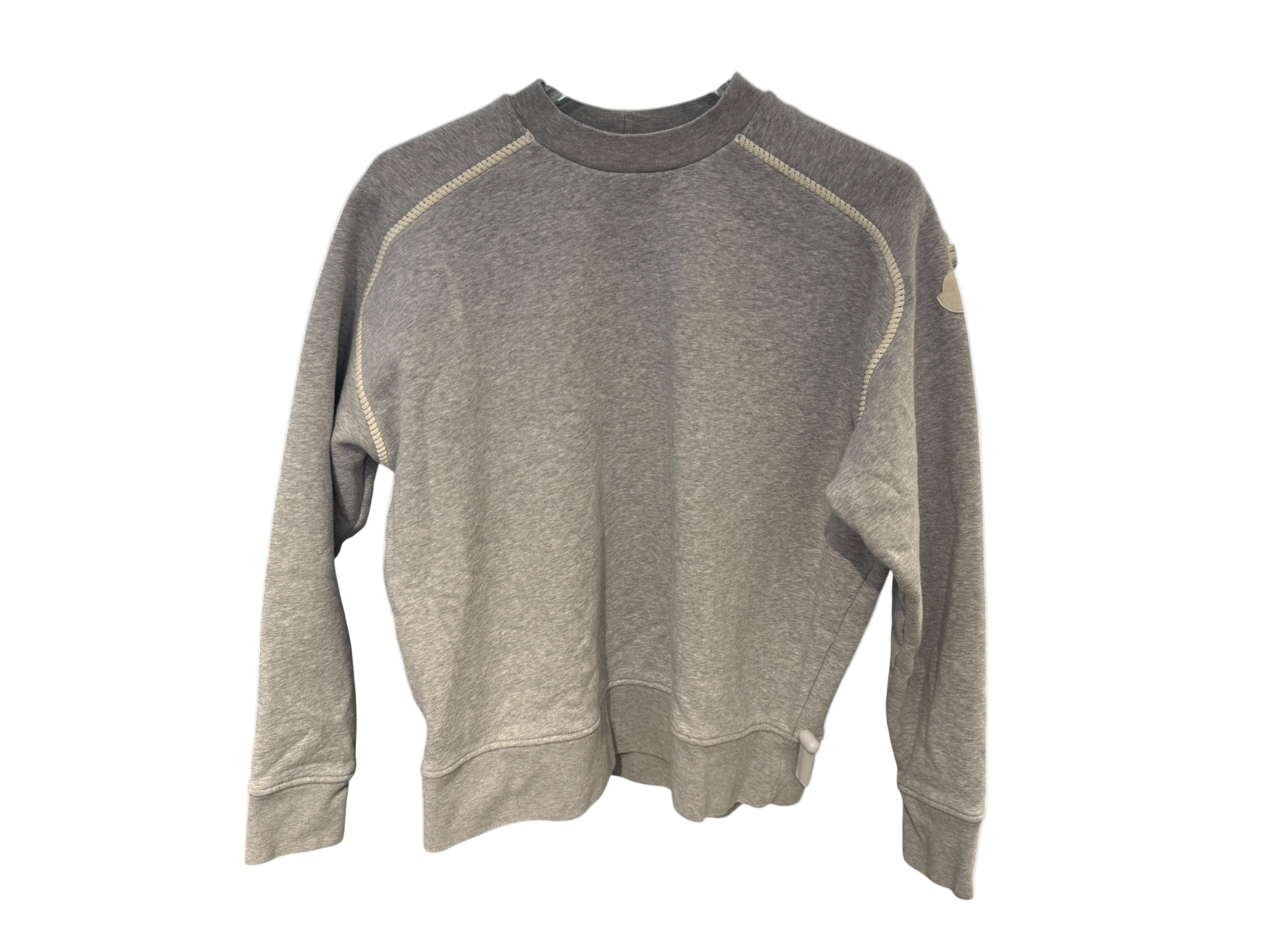 Used Moncler Light Grey Sweatshirt