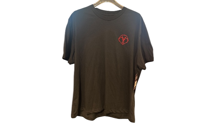 True Religion Abstract Denim HS Tee Jet Black