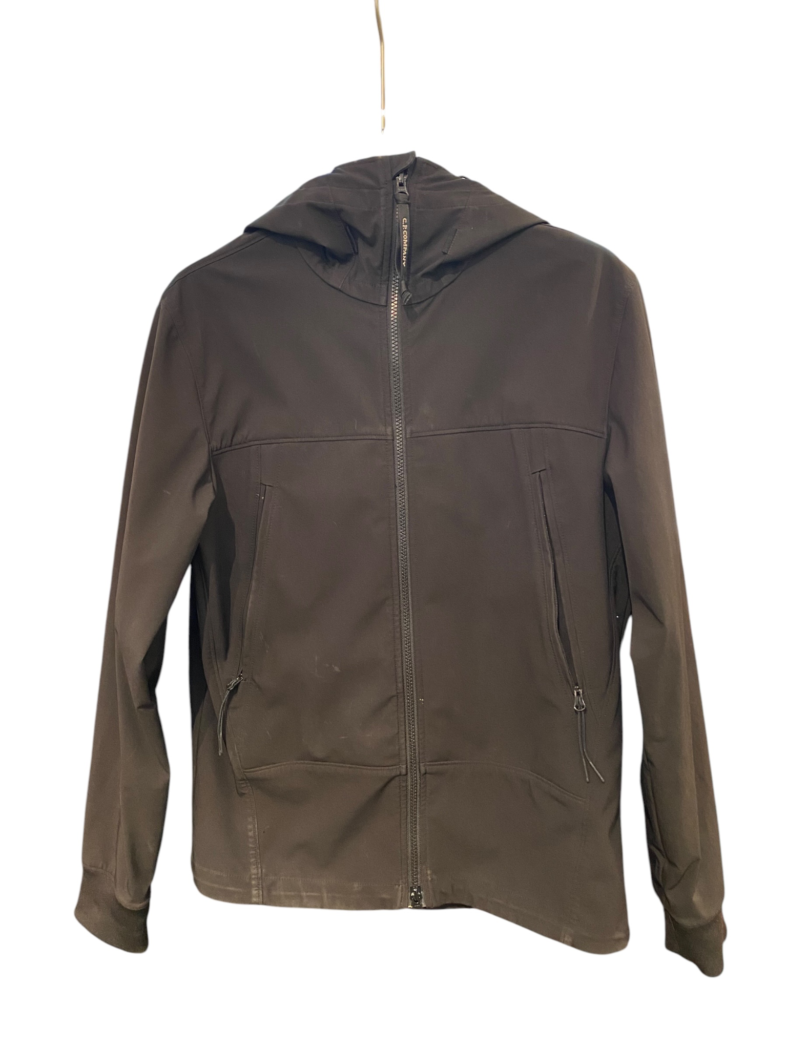 Used C.P. Company Black Goggle Hood Shell Jacket