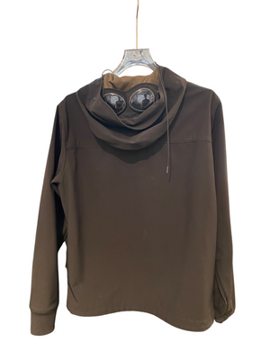 Used C.P. Company Black Goggle Hood Shell Jacket