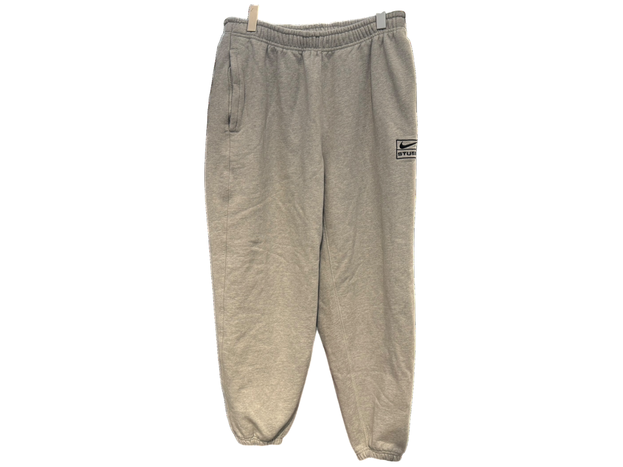 Used Nike x Stussy Fleece Sweatpants Grey