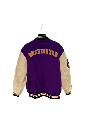 Washington Huskies Varsity Jacket Purple