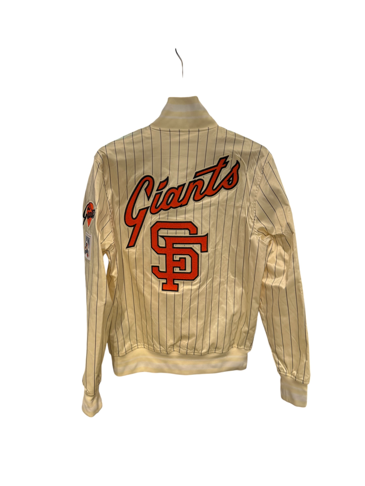 San Francisco Varsity Jacket Cream