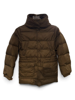 Used Moncler Enfant Olive Winter Jacket