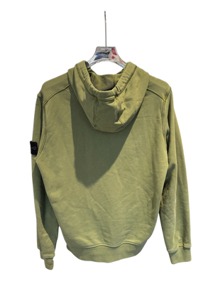 Used Stone island hoodie olive