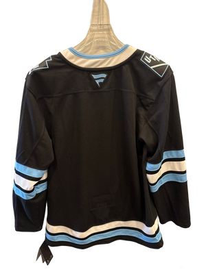 Fanatics Utah Mammoth NHL hockey home jersey premium black blue