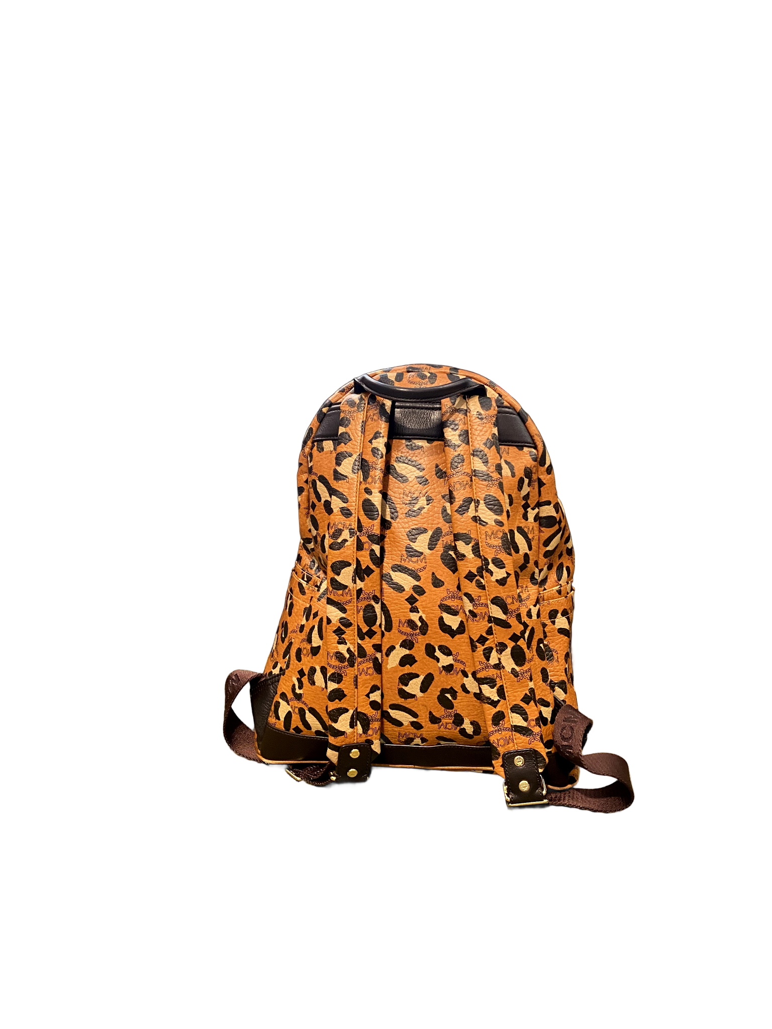 MCM Leopard Viseto Backpack