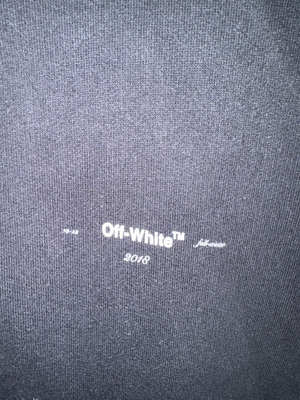Used Off-white 3D Marker Arrows black Zip-up hoodie
