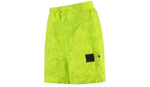 Stone Island Shadow Project Nylon Metal Swimming Shorts Lime Green