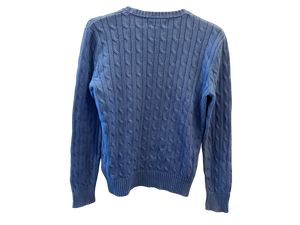 Used Ralph Lauren Polo Knit Blue