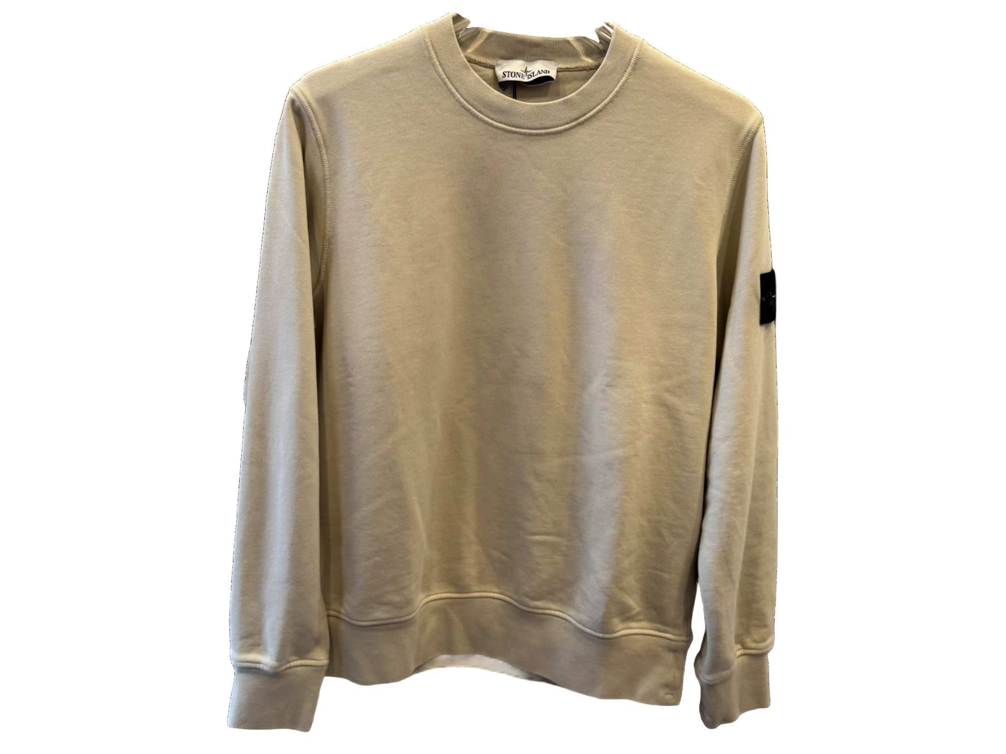 Stone Island Crewneck Sweatshirt Beige