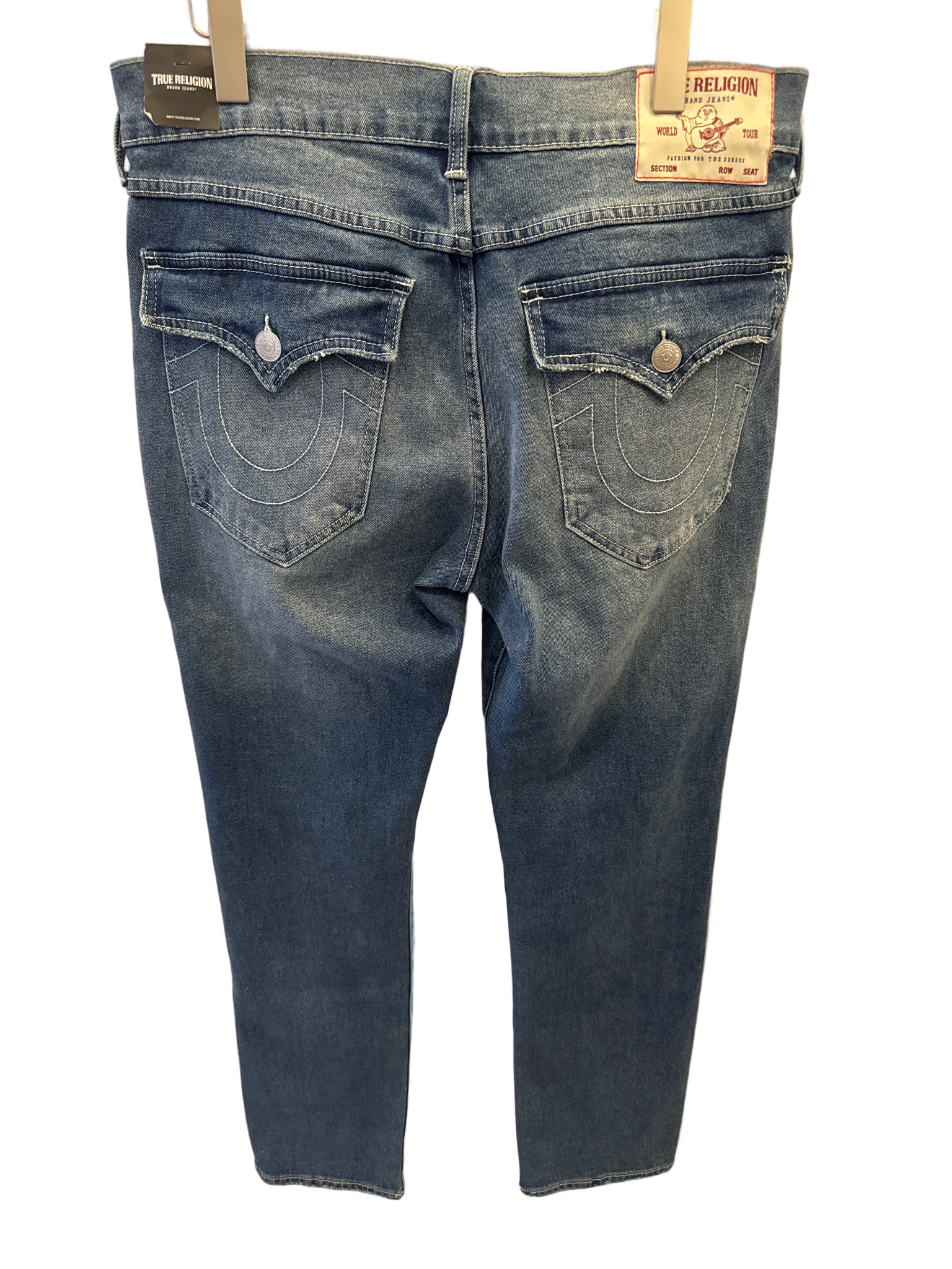 True Religion Ricky Relaxed Straight Dark Blue