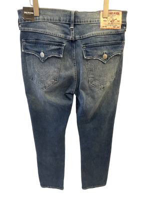 True Religion Ricky Relaxed Straight Dark Blue