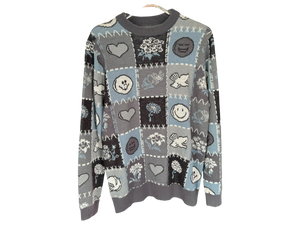 Used Palace Love Dove Sweatshirt Pullover Knit Crewneck Sweater