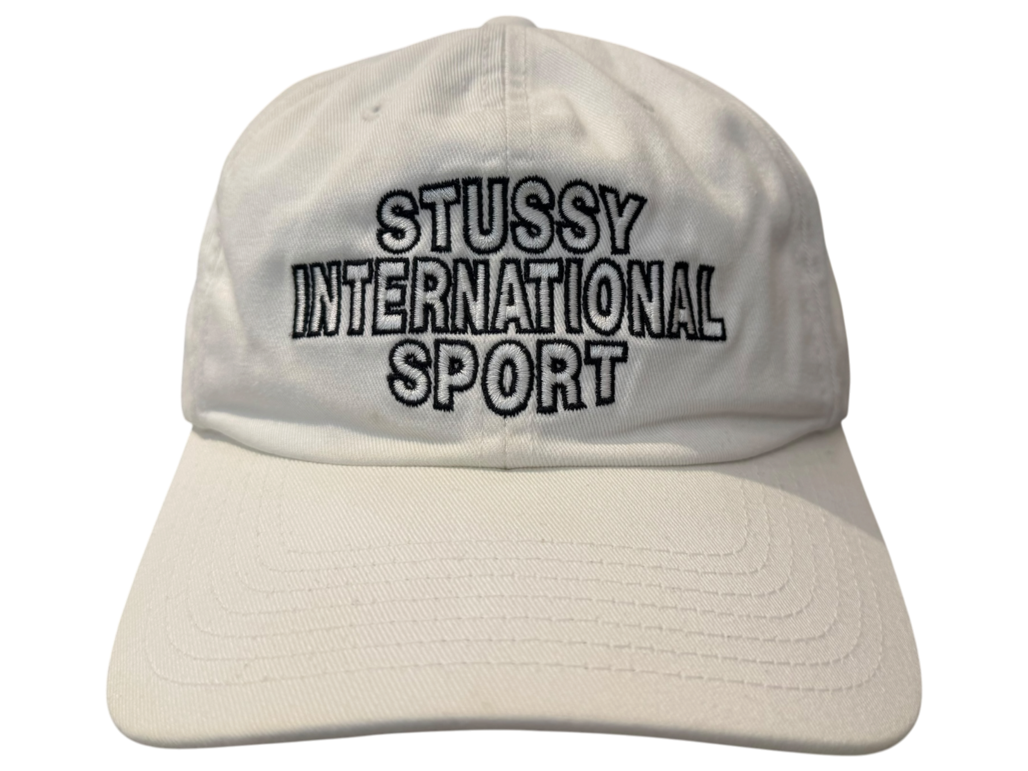 Used Stussy Mid-Depth International Sport Strapback White