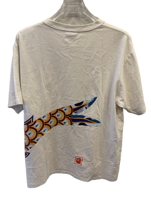 Used Bape Big Fish White Tee