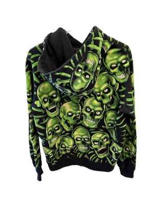Used Supreme 2018 Skull Pile Hoodie