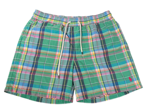 Used Ralph Lauren Plaid Swimming Shorts