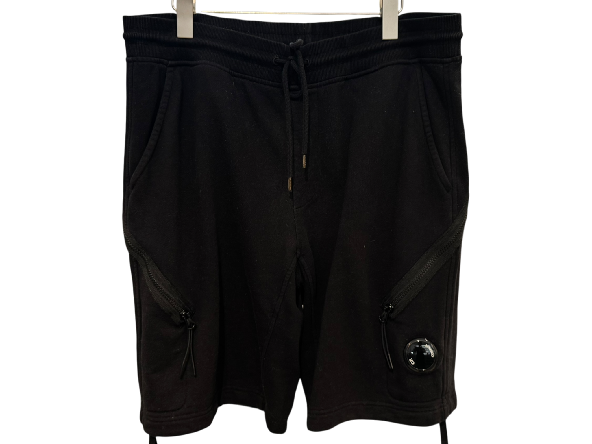 Used C.P. Company Diagonal Raised Fleece Shorts