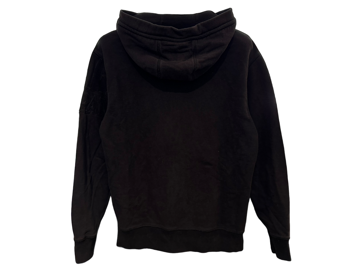 Used C.P. Company Diagonal raised Fleece Logo Zipped Hoodie