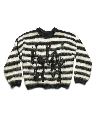 Racer Mohair Stripe Sweater