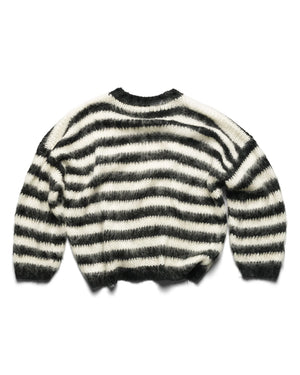 Racer Mohair Stripe Sweater