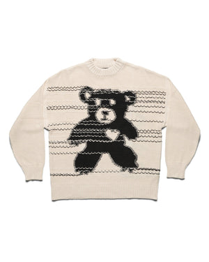 Racer Beige Lullaby Knit Sweater