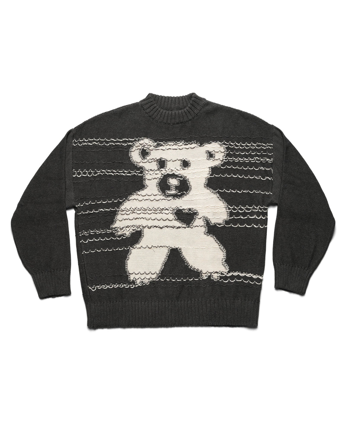 Racer Grey Lullaby Knit Sweater