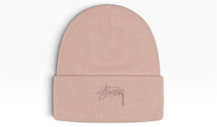 Stussy beanie pink