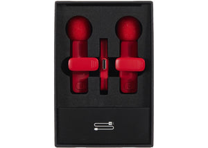 Supreme Mini Mics (Set of 2) Red