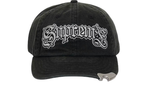Supreme Bottle Opener 6-Panel Hat Black