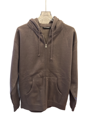 Fucking Awesome brinda zip-up hoodie charcoal