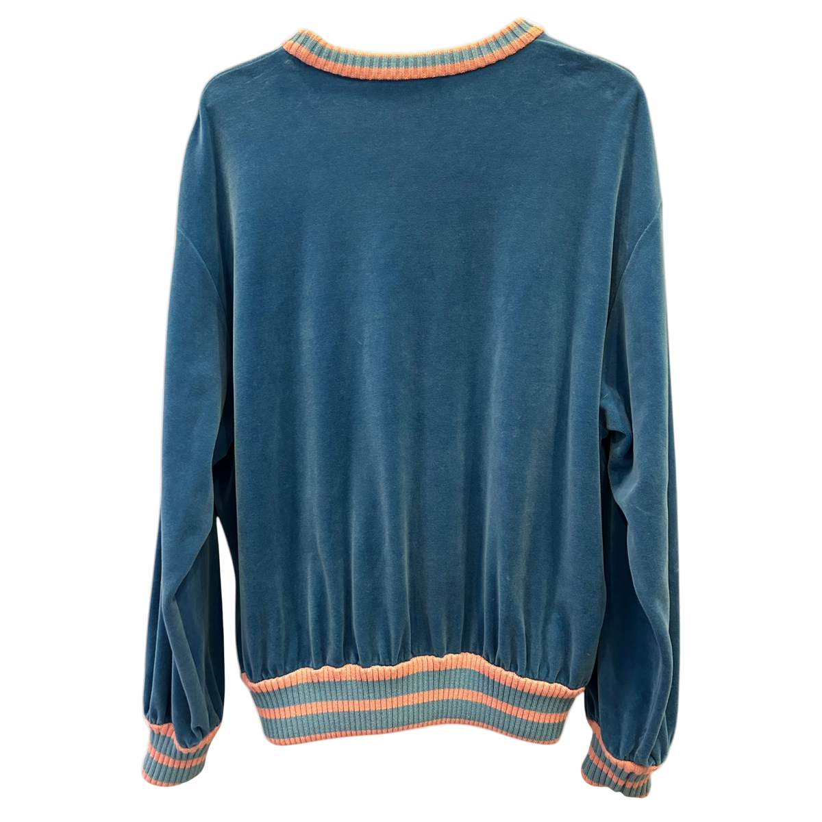 Gucci Velour Tennis Jumper Light Blue