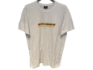 Used Stussy Pure Gold T-Shirt White