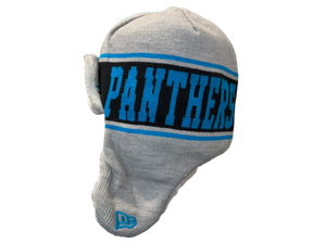 New Era Carolina Panthers Trapper Knit Hat
