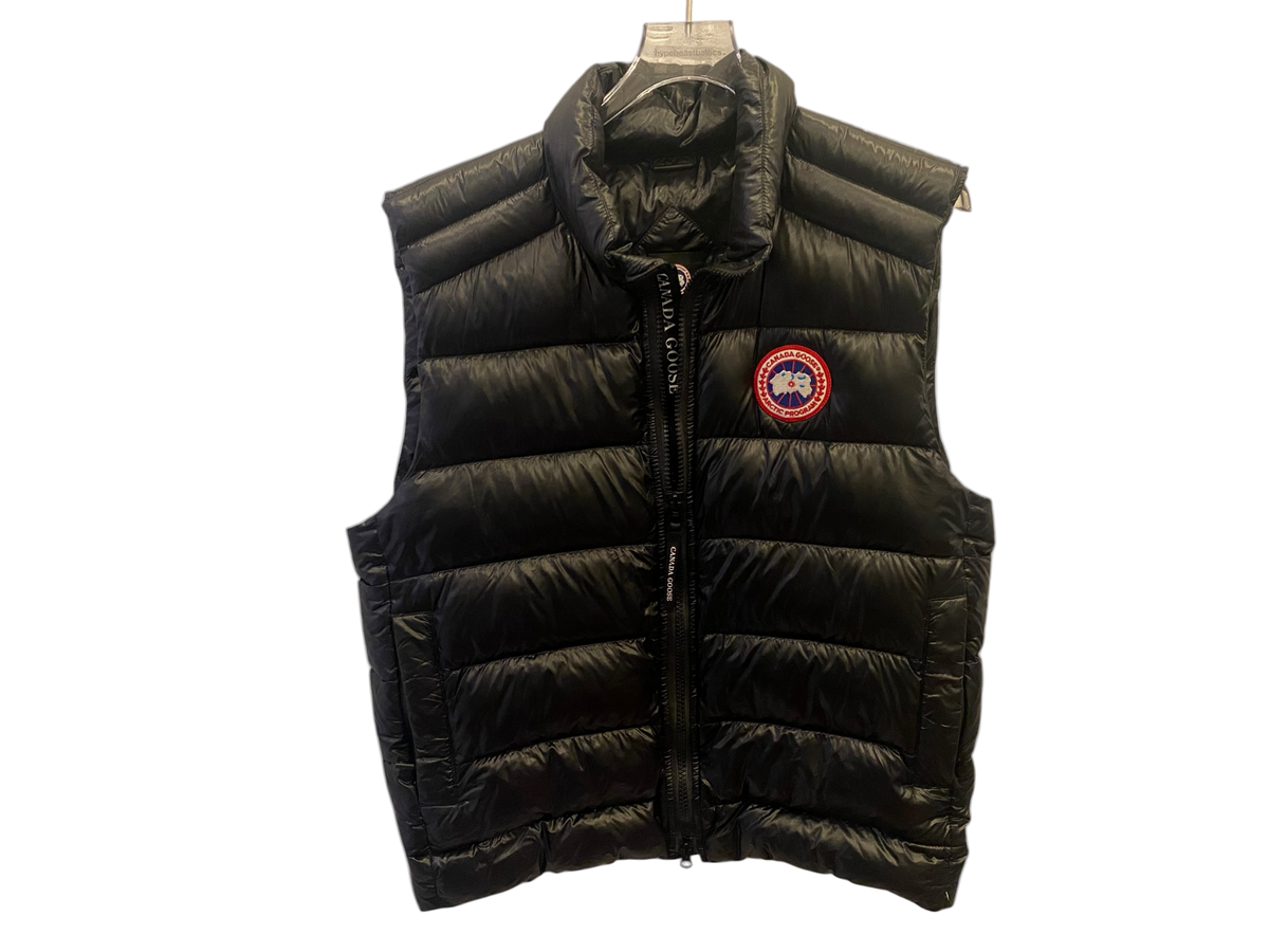 Used Canada Goose Crofton Down Vest Black
