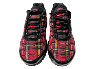 Nike Air Max Plus Black Tough Red Plaid (Women's)