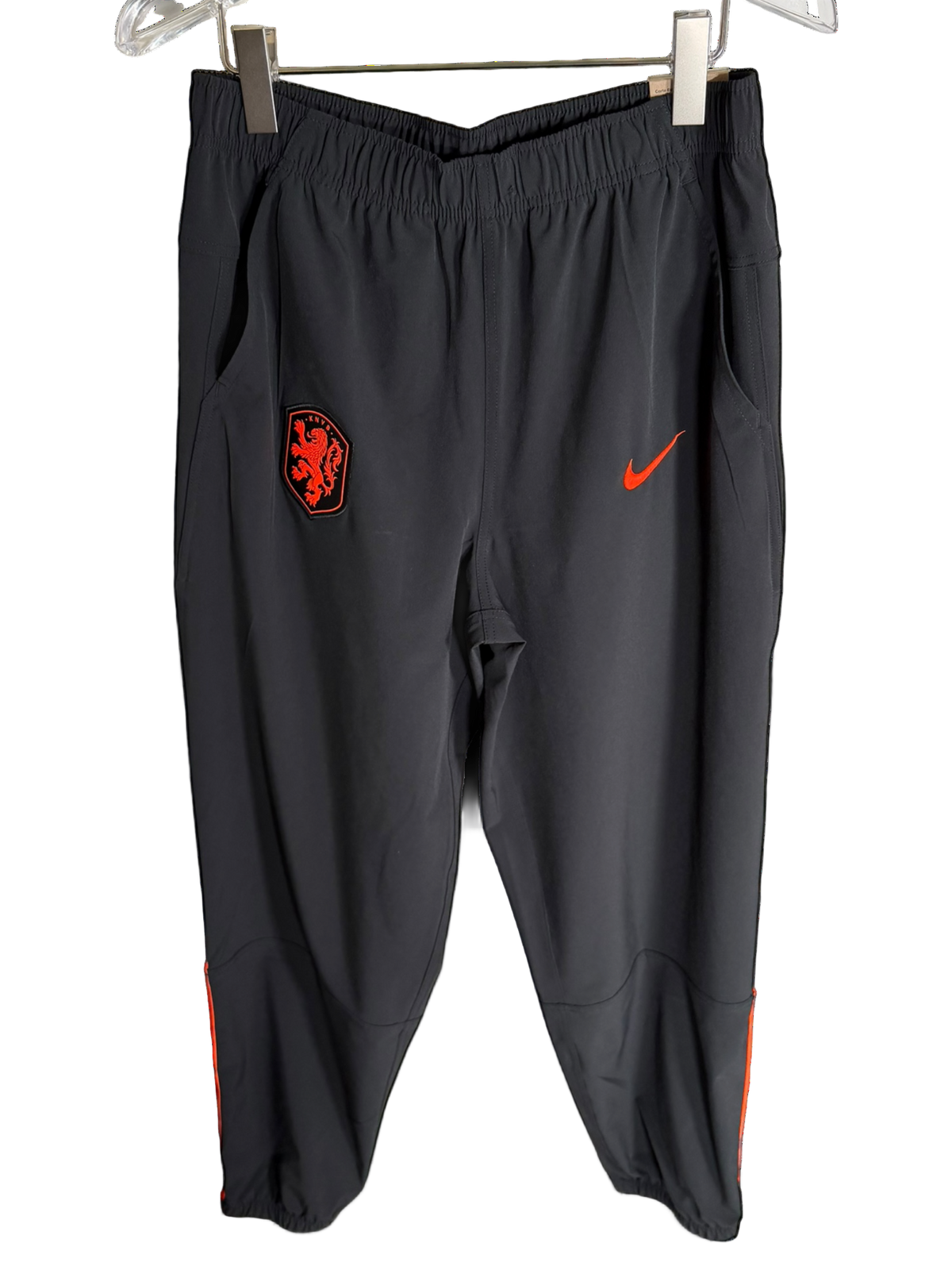 Nike Netherlands Track Pants Black Cuffed