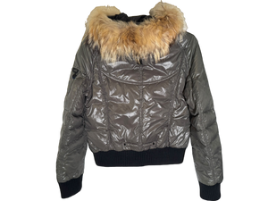 Used Moncler Georgia Down Jacket Green